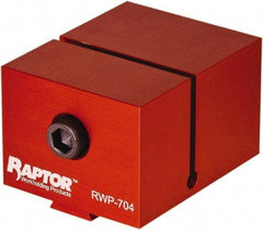 Raptor Workholding - 3/4" Jaw Width, 1.82" High x 2.35" Long x 2.95" Wide Dovetail Vise - For Use with 4 & 5 Axis Workholding Systems - Americas Industrial Supply