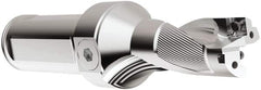 Seco - 1-3/4" Max Drill Depth, 2xD, 7/8" Diam, Indexable Insert Drill - 2 Inserts, 1" Shank Diam, Straight Shank - Americas Industrial Supply