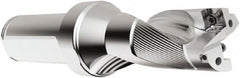 Seco - 35mm Max Drill Depth, 2xD, 17.5mm Diam, Indexable Insert Drill - 2 Inserts, 25mm Shank Diam, Straight Shank - Americas Industrial Supply