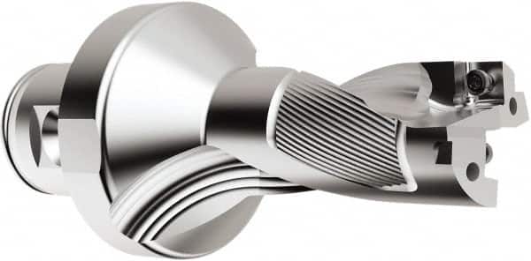 Seco - 88mm Max Drill Depth, 2xD, 44mm Diam, Indexable Insert Drill - 2 Inserts, 28mm Shank Diam, ABS 50 Modular Connection Shank - Americas Industrial Supply