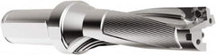 Seco - 4-1/2" Max Drill Depth, 3xD, 1-1/2" Diam, Indexable Insert Drill - 2 Inserts, 1-1/2" Shank Diam, Straight Shank - Americas Industrial Supply