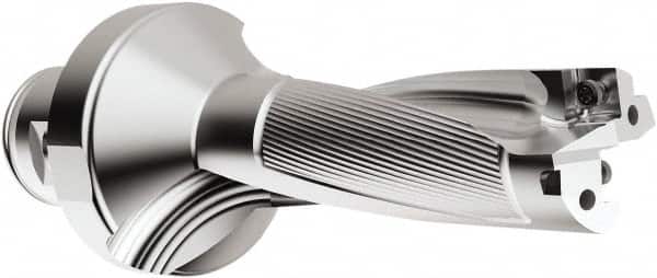 Seco - 129mm Max Drill Depth, 3xD, 43mm Diam, Indexable Insert Drill - 2 Inserts, 28mm Shank Diam, Straight Shank - Americas Industrial Supply