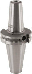 Lyndex - 1/2" Hole Diam, CAT40 Taper Shank Shrink Fit Tool Holder & Adapter - 3.15" Projection, 0.94" Nose Diam, Through Coolant - Exact Industrial Supply