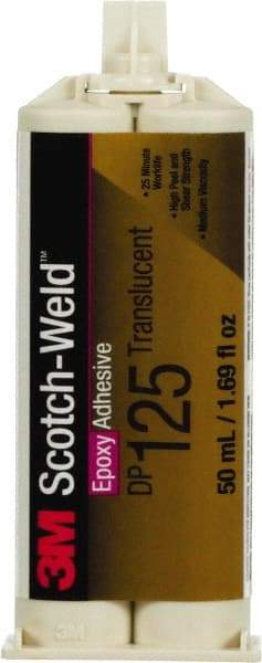 3M - 48.5 mL Cartridge Epoxy - 18 to 25 min Working Time - Americas Industrial Supply