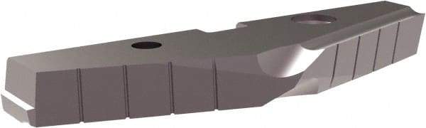 Allied Machine and Engineering - 4-1/2" Diam x 7/16" Thick, Seat Code 8, 144° Included Angle Spade Drill Insert - TiAlN Coated, Cobalt, Grade Super Cobalt, Series T-A - Americas Industrial Supply