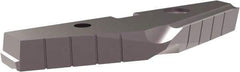 Allied Machine and Engineering - 4-1/2" Diam x 7/16" Thick, Seat Code 8, 144° Included Angle Spade Drill Insert - TiAlN Coated, Cobalt, Grade Super Cobalt, Series T-A - Americas Industrial Supply
