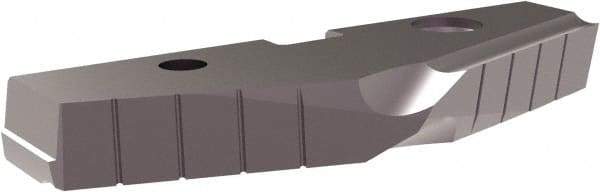 Allied Machine and Engineering - 94mm Diam x 7/16" Thick, Seat Code 7, 144° Included Angle Spade Drill Insert - TiAlN Coated, Cobalt, Grade Super Cobalt, Series T-A - Americas Industrial Supply