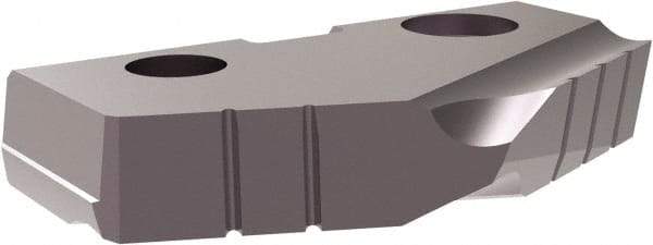 Allied Machine and Engineering - 1-13/16" Diam x 1/4" Thick, Seat Code 3, 132° Included Angle Spade Drill Insert - TiAlN Coated, Cobalt, Grade Super Cobalt, Series T-A - Americas Industrial Supply