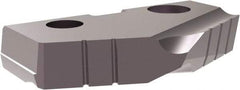 Allied Machine and Engineering - 1-13/16" Diam x 1/4" Thick, Seat Code 3, 132° Included Angle Spade Drill Insert - TiAlN Coated, Cobalt, Grade Super Cobalt, Series T-A - Americas Industrial Supply