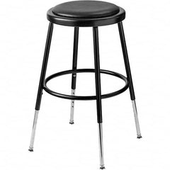 NPS - Swivel & Adjustable Stools Type: Adjustable Height Stool Base Type: Steel - Americas Industrial Supply