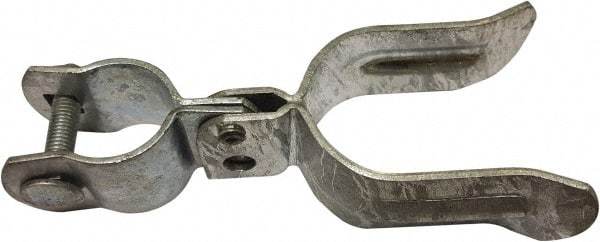 VizCon - 84" High x 12-1/2" Long x 8" Wide Barrier Gate Attachment - Galvanized Finish, Silver, Use with 45032-O, 45032-W - Americas Industrial Supply