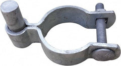 VizCon - 5" High x 5" Long x 5" Wide Barrier Hinge \x96 Male - Galvanized Finish, Silver, Use with 45032-O, 45032-W - Americas Industrial Supply