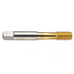 M4 x .70 Dia. - 6HX - 4 FL - Cobalt Semi-Bott Tap FORM-C-TiN - Americas Industrial Supply