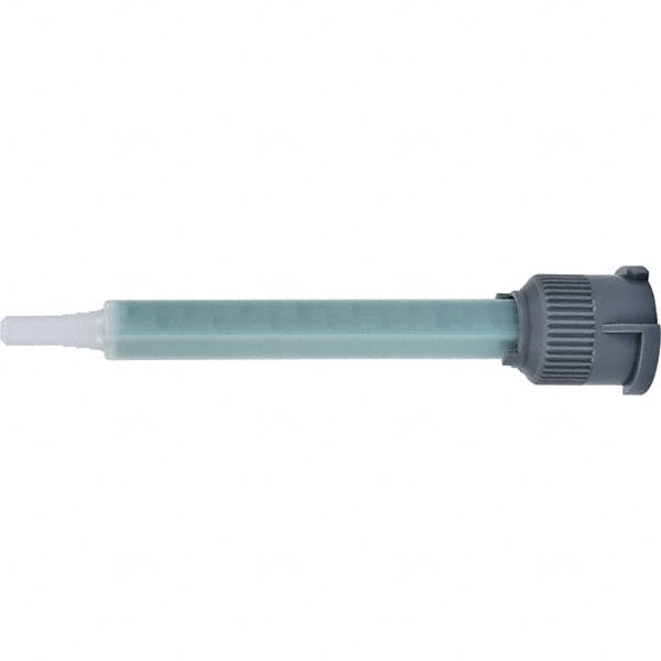 3M - 48.5/50 mL Full Barrel Manual/Pneumatic Caulk/Adhesive Mixing Nozzle/Tip - Use with Two-Component Structural Adhesives - Americas Industrial Supply