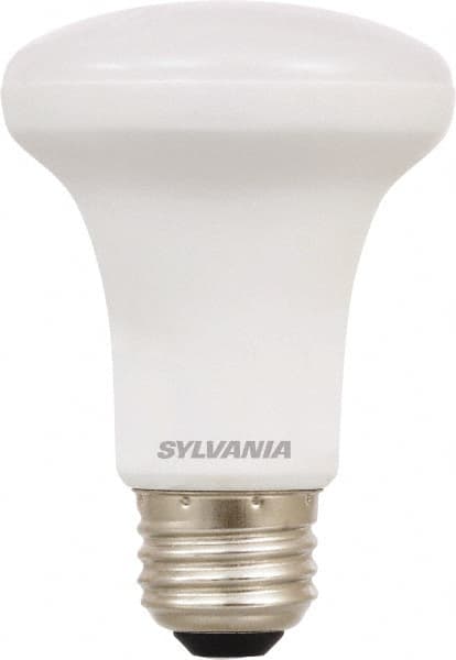 SYLVANIA - 5 Watt LED Flood/Spot Medium Screw Lamp - 2,700°K Color Temp, 350 Lumens, Dimmable, Shatter Resistant, R20, 11,000 hr Avg Life - Americas Industrial Supply