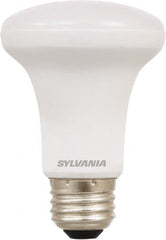 SYLVANIA - 5 Watt LED Flood/Spot Medium Screw Lamp - 2,700°K Color Temp, 350 Lumens, Dimmable, Shatter Resistant, R20, 11,000 hr Avg Life - Americas Industrial Supply