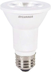 SYLVANIA - 6 Watt LED Flood/Spot Medium Screw Lamp - 3,000°K Color Temp, 425 Lumens, Shatter Resistant, PAR20, 25,000 hr Avg Life - Americas Industrial Supply