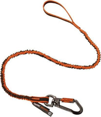 Ergodyne - 70" Tool Lanyard - Carabiner Connection, Orange - Americas Industrial Supply