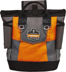 Ergodyne - General Purpose Holster with 1 Pocket - Ballistic Polyester, Orange, 11-1/2" Wide x 10" High x 6" Deep - Americas Industrial Supply