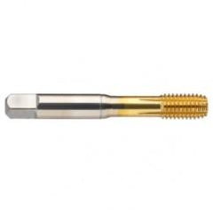 9/16 - 18 Dia. - 2BX - 5 FL - Cobalt Semi-Bott Tap ROLL FORM-TiN - Americas Industrial Supply