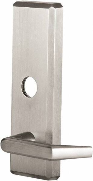 Stanley - Satin Chrome Finish, Steel Lever Trim - Nonhanded, For Exit Devices - Americas Industrial Supply