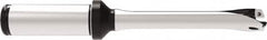 Allied Machine and Engineering - Series 14, 14 to 14.99mm Diam, 3/4" Diam Straight Shank with Flange, Straight Flute Spade Drill - 1-25/32" Max Depth, 4.9778" OAL, Standard Length, Through Coolant - Americas Industrial Supply