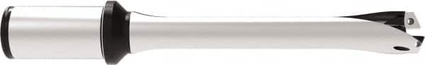 Allied Machine and Engineering - Series 26, 26 to 28.99mm Diam, 32mm Diam Straight Shank with Flange, Straight Flute Spade Drill - 87mm Max Depth, 191.4mm OAL, Standard Length, Through Coolant - Americas Industrial Supply