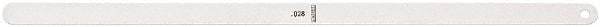 Starrett - Feeler Gages   Thickness (Decimal Inch): 0.0280    Leaf Length (Inch): 12 - Americas Industrial Supply