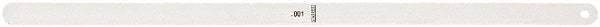 Starrett - Feeler Gages   Thickness (Decimal Inch): 0.0010    Leaf Length (Inch): 12 - Americas Industrial Supply