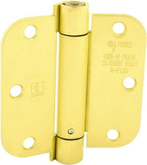 Hager - Specialty Hinges   Type: Self Closing Hinge    Length (Inch): 3-1/2 - Americas Industrial Supply