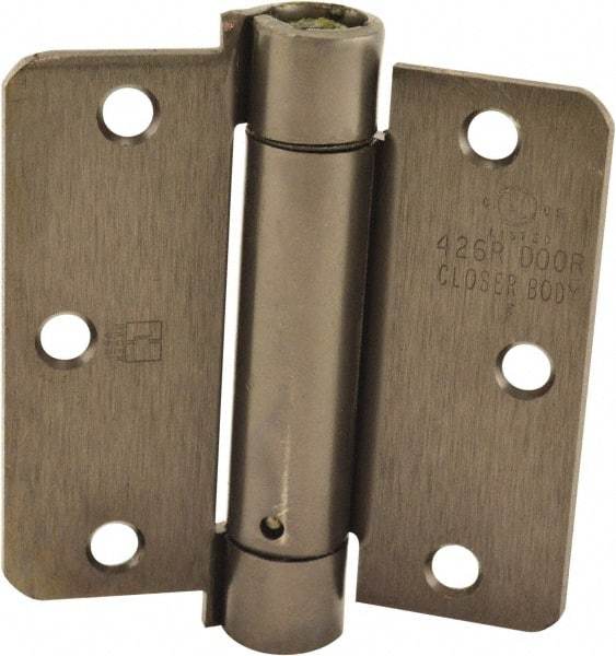 Hager - Specialty Hinges   Type: Self Closing Hinge    Length (Inch): 3-1/2 - Americas Industrial Supply