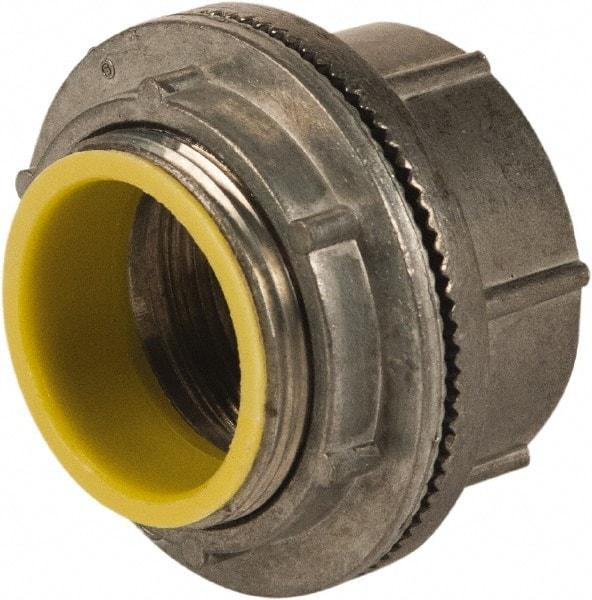 Hubbell-Raco - 4" Trade, Die Cast Zinc Threaded Rigid/Intermediate (IMC) Conduit Hub - Insulated - Americas Industrial Supply