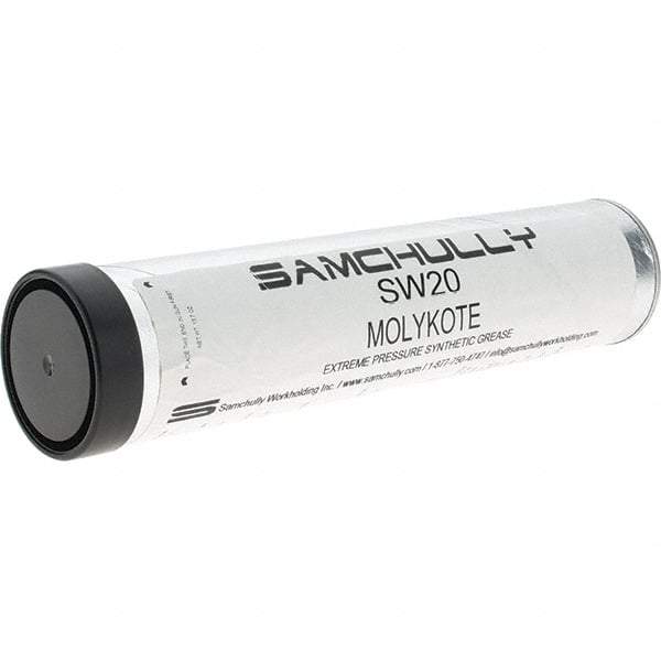 Samchully - 14 oz Tube Lithium Extreme Pressure Grease - Black, Extreme Pressure, Food Grade & High/Low Temperature, 350°F Max Temp, NLGIG 2, - Americas Industrial Supply