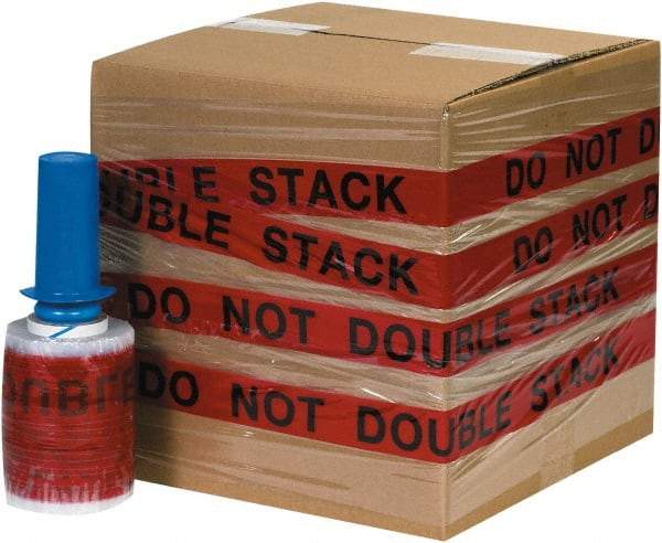 GoodWrappers - 5" x 500' 80 Gauge Red/Black Identi-Wrap - Americas Industrial Supply