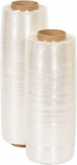 Made in USA - 17-13/64" x 1,500' 38 Gauge Clear Pre-Stretch Film - Americas Industrial Supply