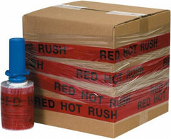 GoodWrappers - 5" x 500' 80 Gauge Red/Black Identi-Wrap - Americas Industrial Supply