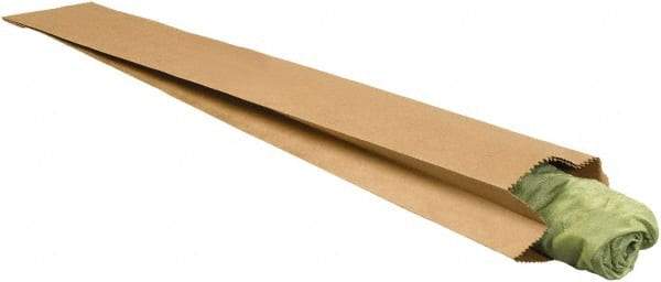 Made in USA - 6" Wide x 45" Long x 3-1/2" High Rectangle Kraft Bags - Kraft (Color) - Americas Industrial Supply