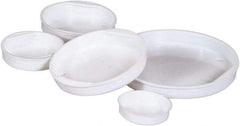 Made in USA - 23-1/4" Wide x 24-1/2" Long x 16-1/4" High Round Mailing Tube End Caps - White - Americas Industrial Supply