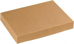 Made in USA - 8-1/2" Wide x 11-1/2" Long x 1-5/8" High Rectangle Chipboard Box - 1 Wall, Kraft (Color) - Americas Industrial Supply