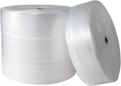 Made in USA - 375' Long x 12" Wide x 5/16" Thick, Bubble Roll - Clear - Americas Industrial Supply
