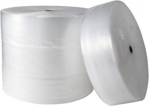 Made in USA - 250' Long x 12" Wide x 1/2" Thick, Bubble Roll - Clear - Americas Industrial Supply