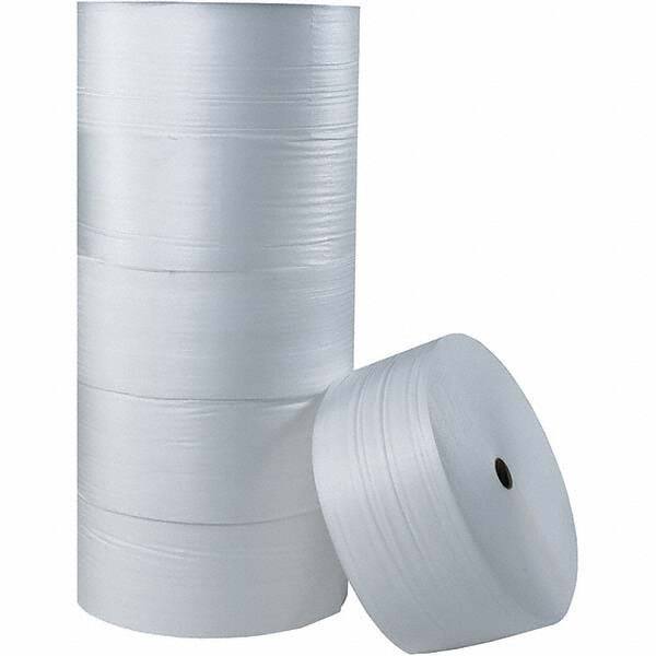 Made in USA - 250' Long x 72" Wide x 1/4" Thick, Foam Roll - White - Americas Industrial Supply