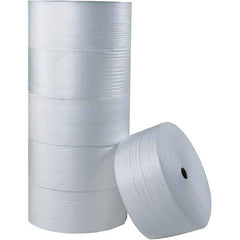 Made in USA - 550' Long x 72" Wide x 1/8" Thick, Foam Roll - White - Americas Industrial Supply