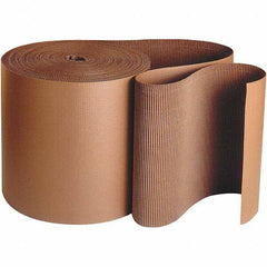 Made in USA - 250' Long x 6" Wide, Singleface Roll - Kraft - Americas Industrial Supply