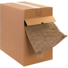 Made in USA - 200' Long x 12" Wide x 1/4" Thick, Cellulose Wadding - Kraft - Americas Industrial Supply