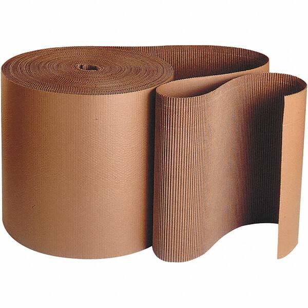 Made in USA - 250' Long x 3" Wide, Singleface Roll - Kraft - Americas Industrial Supply