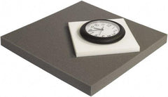 Made in USA - 12" Wide x 3" Thick, Foam Sheets - White - Americas Industrial Supply