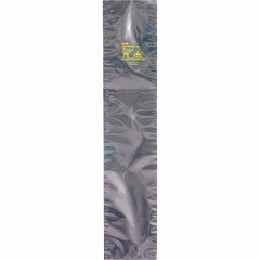 Made in USA - 26" Long x 10" Wide, 3.1 mil Thick, Open Top Static Shield Bag - Transparent, Metal-In, Standard Grade - Americas Industrial Supply