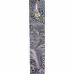 Made in USA - 30" Long x 8" Wide, 3.1 mil Thick, Open Top Static Shield Bag - Transparent, Metal-In, Standard Grade - Americas Industrial Supply