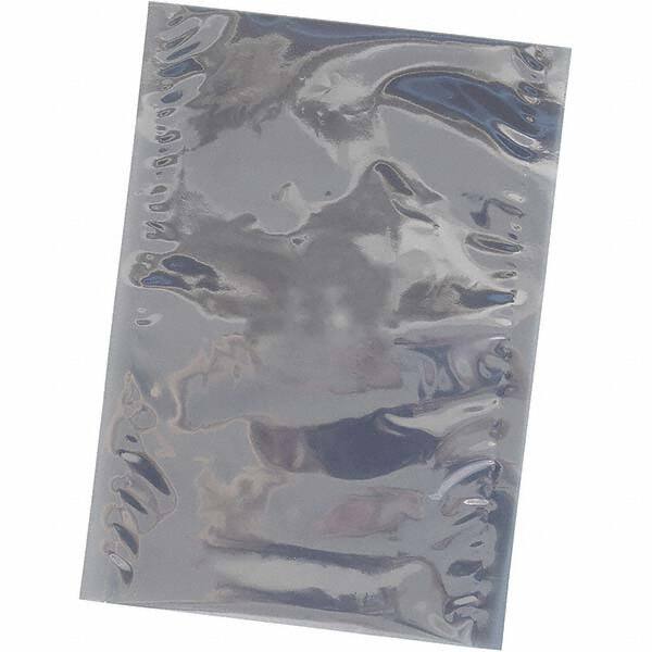 Made in USA - 10" Long x 8" Wide, 3 mil Thick, Open Top Open End Static Protection Bag - Transparent, Standard Grade - Americas Industrial Supply